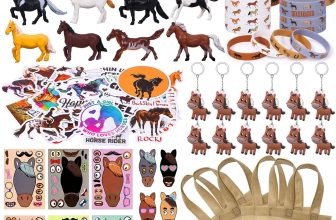 Winrayk 110Pcs Horse Birthday Party Favors Supplies