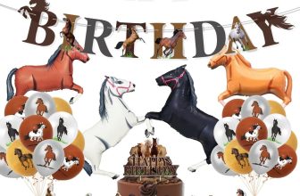 Kit ballon anniversaire cheval