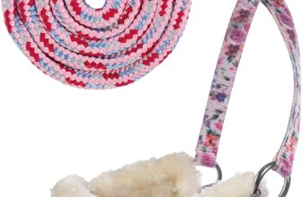 HKM Hobby Horse Halfterset – Halfter & Strick – Flower Print
