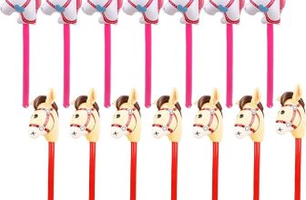 14 Pack Inflatable Stick Horse