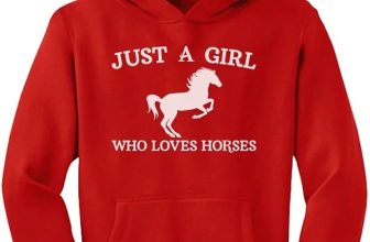 Just a Girl Who Loves Horses Hoodie in 4 colours