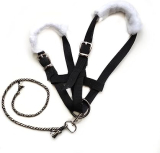 Black halter for hobby horse