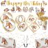 159 Pcs Horse Birthday Party Decorations
