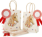 PARTY 8 Pferde Geschenktüten