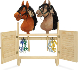 Large Double Stable Hobby Horse with Door