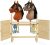 Large Double Stable Hobby Horse with Door