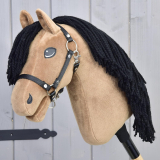 LarDen Hobby Horse – Braun Steckenpferd Samantha mit Halfter S