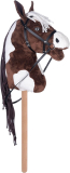 HKM Hobby Horse, Braun/Weiß