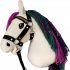 Panduro Hobby Horse Goldenes Einhorn Steckenpferd-Set