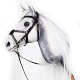 Hobby Horse – Cheval réaliste blanc