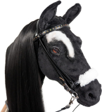 💥 Hobby Horse Réaliste Noir 💥