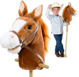 HollyHOME Stick Horse Plush