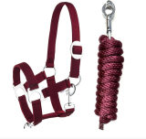 Kit de longe avec mousqueton réglable Licol de cheval