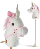 Pink Papaya Steckenpferd Einhorn