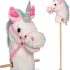 🎠 Pink Papaya Cheval bâton Sparkles (Hobby Horse)🎠